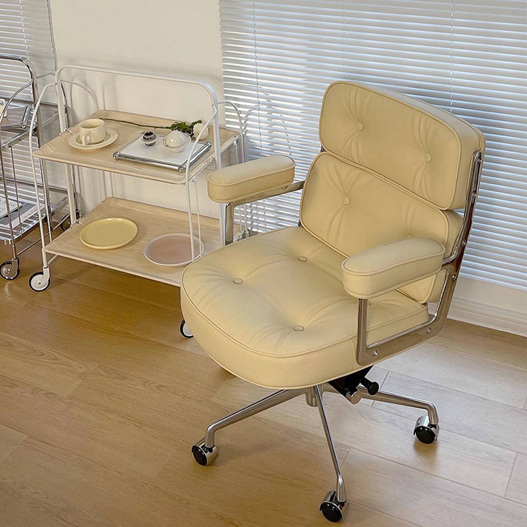 엠보싱 인테리어 오피스 사무실 푹시한 바퀴달린 컴퓨터 스튜디오 의자