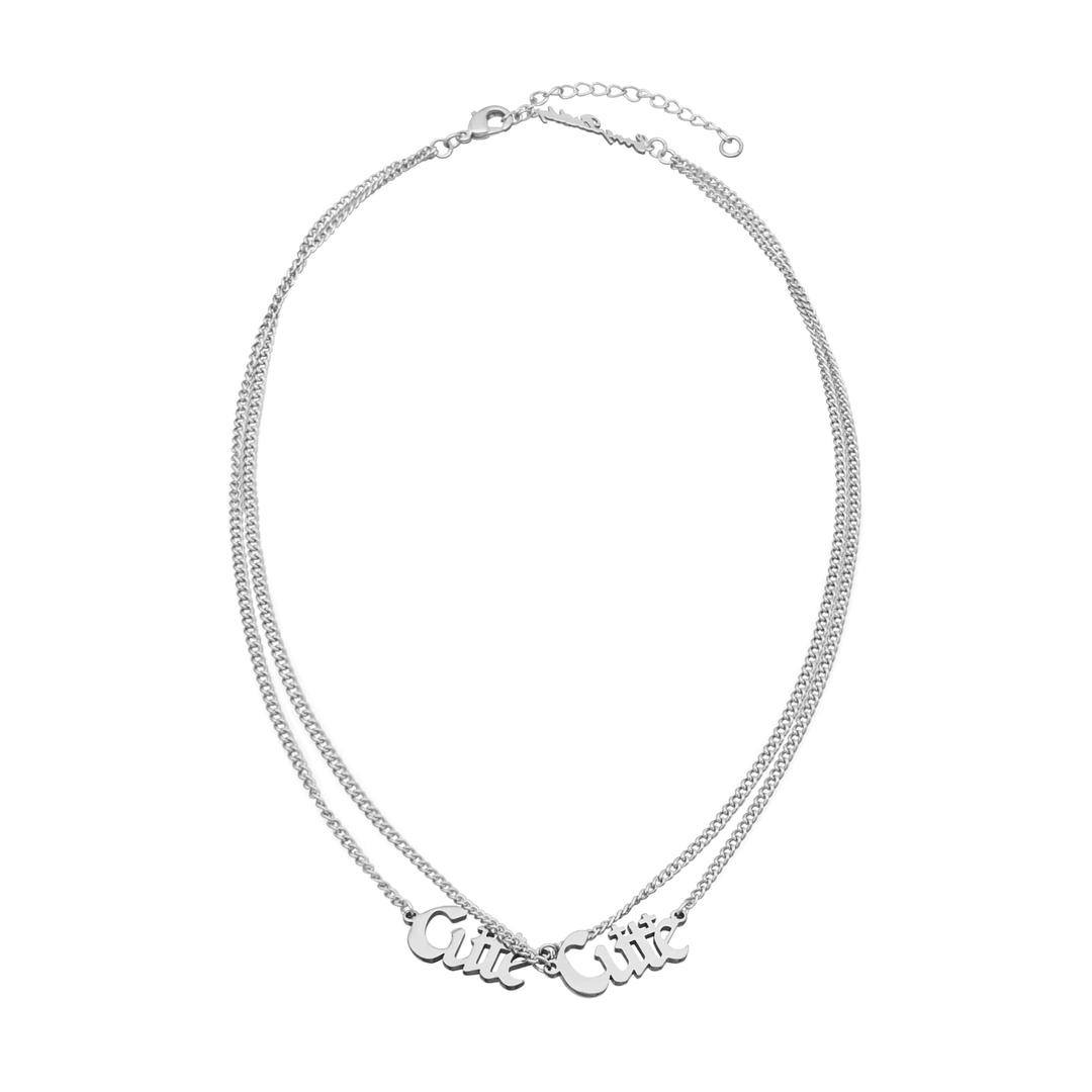 [9/29 DELIVERY] Cute++ silver silver necklace