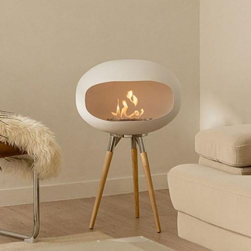 불멍 스탠드돔형 램프 에탄올난로(캔들점화기 증정)