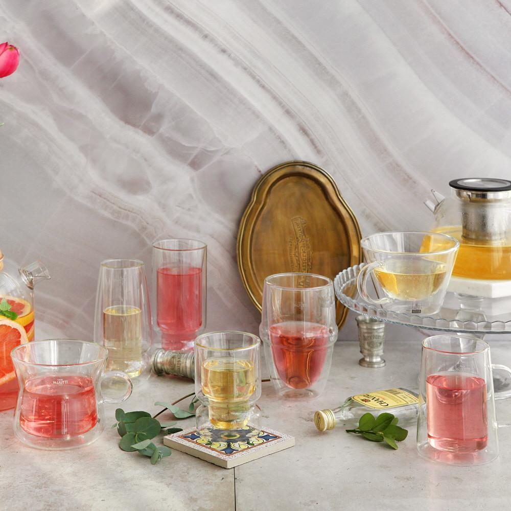 까사무띠 내열 이중유리컵 글래스웨어 모음전 33종