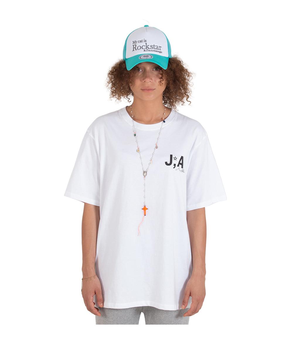 Rockstar cat Mesh cap (Mint)