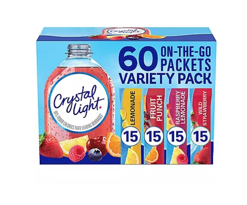 크리스탈라이트 아이스티 에이드 온더고 60개입 멀티팩