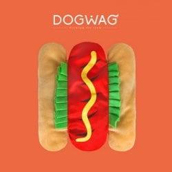 도그웨그 핫도그 코스튬 강아지 옷-도그웨그