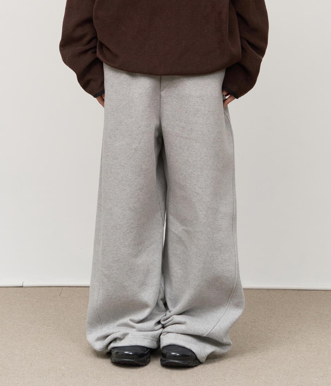 Denny Curved Sweatpants (2color)