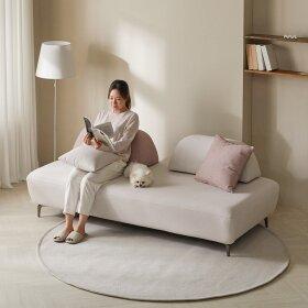 휴먼앤퍼니처 웨이 아쿠아텍스패브릭 3인용소파베드 NHE030 착불