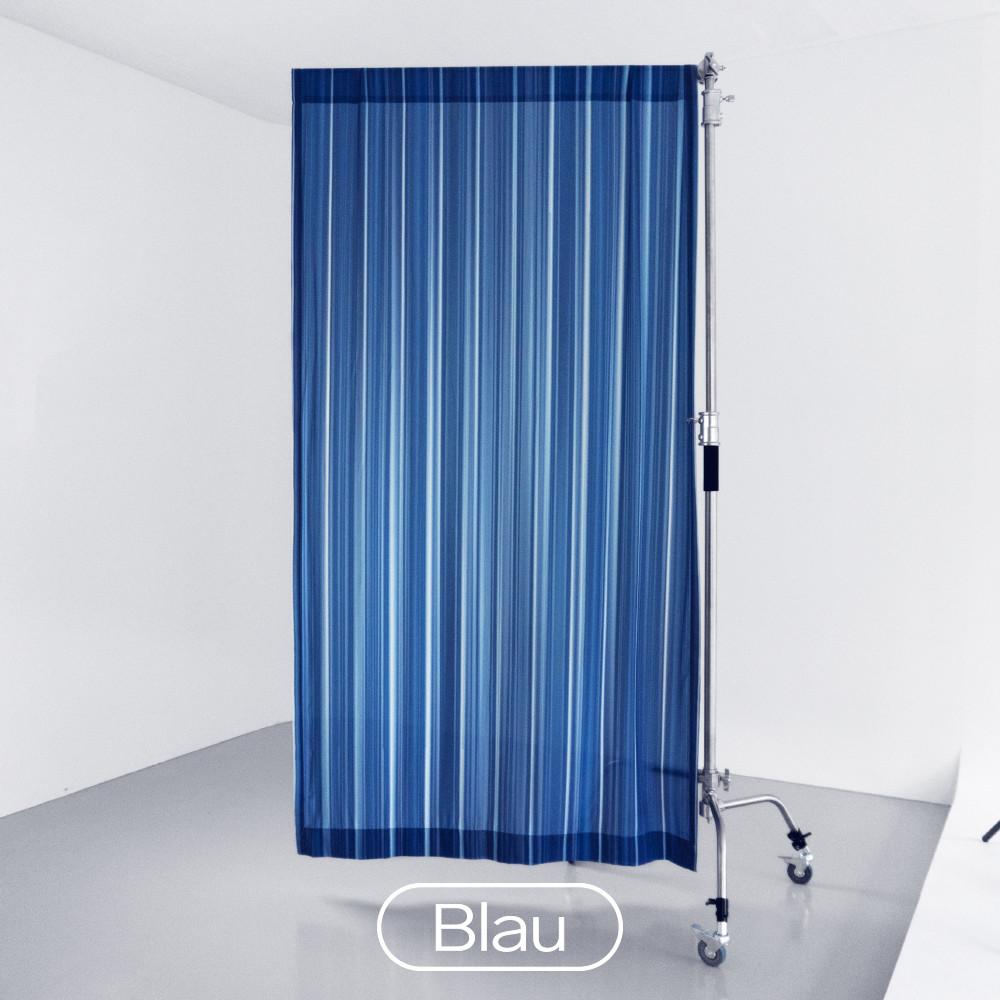 [에비히 커튼] Metal Blue 메탈 블루