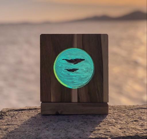 🐳혹등고래(鯨)의 여행 - 레진무드등 🐳각인가능