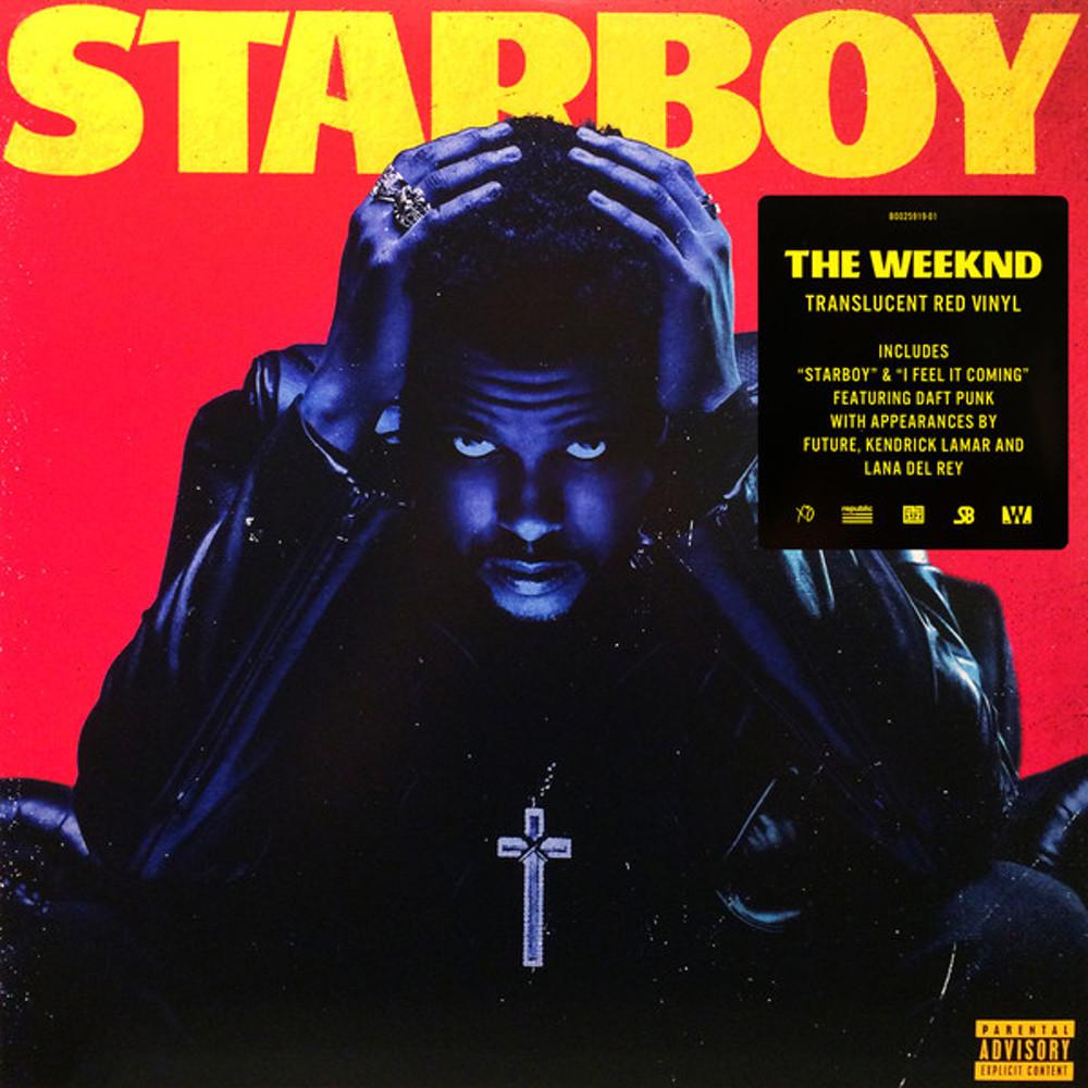 The Weeknd - Starboy LP 위켄드 red 2 x vinyl