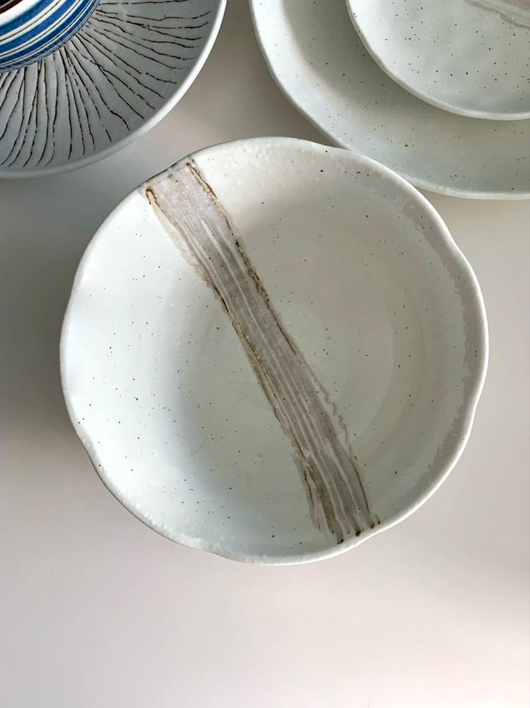 아르보샵 브러쉬 붓터치 원형 볼 면기 냉면그릇 우동기