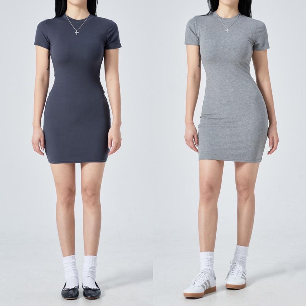 Short Sleeve Mini Dress-5colors : 이사야클로딩