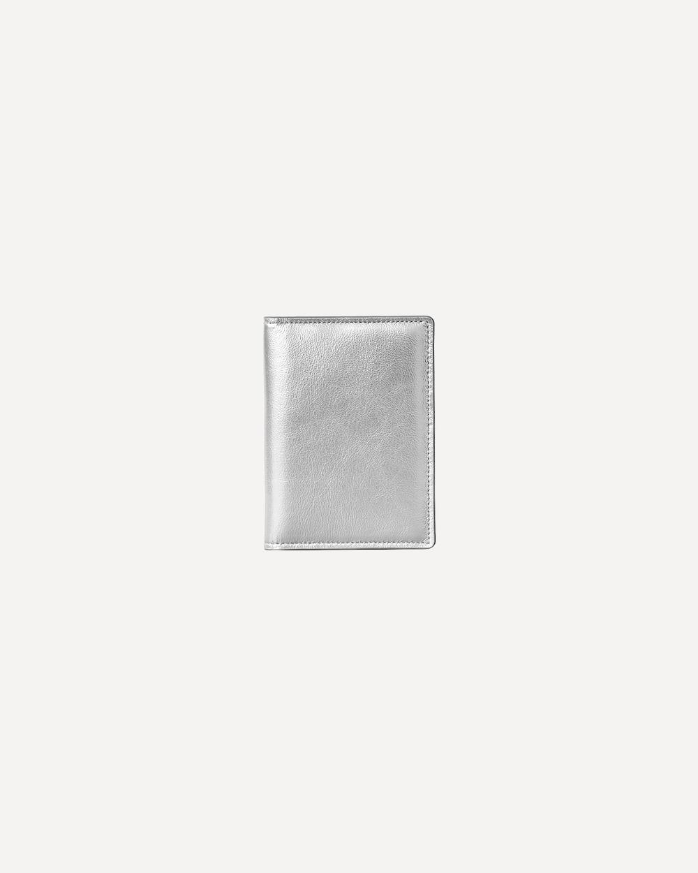 Slit Frame Card Holder / Shiny silver