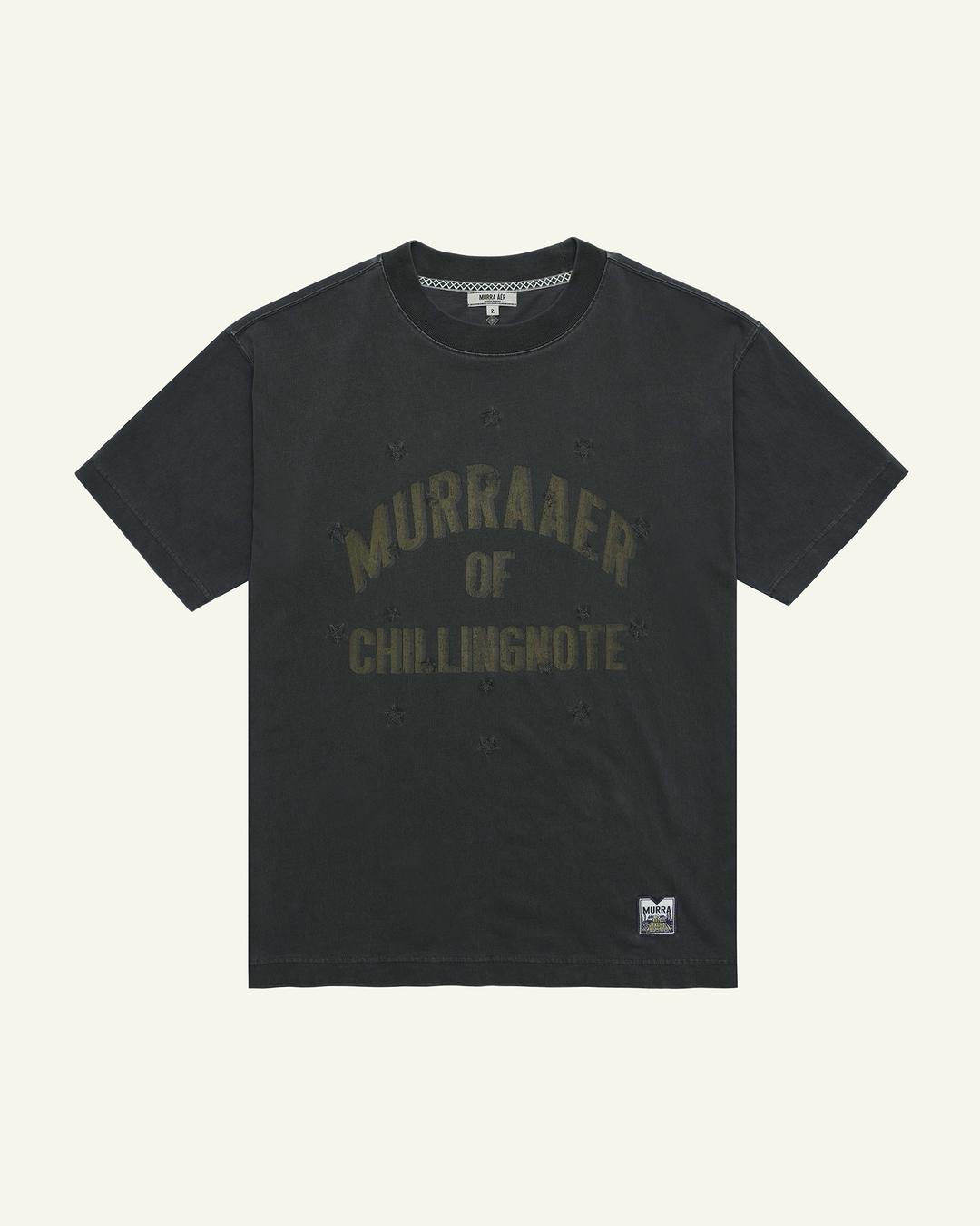 STAR SHOWER PIGMENT T-SHIRT _ CHARCOAL