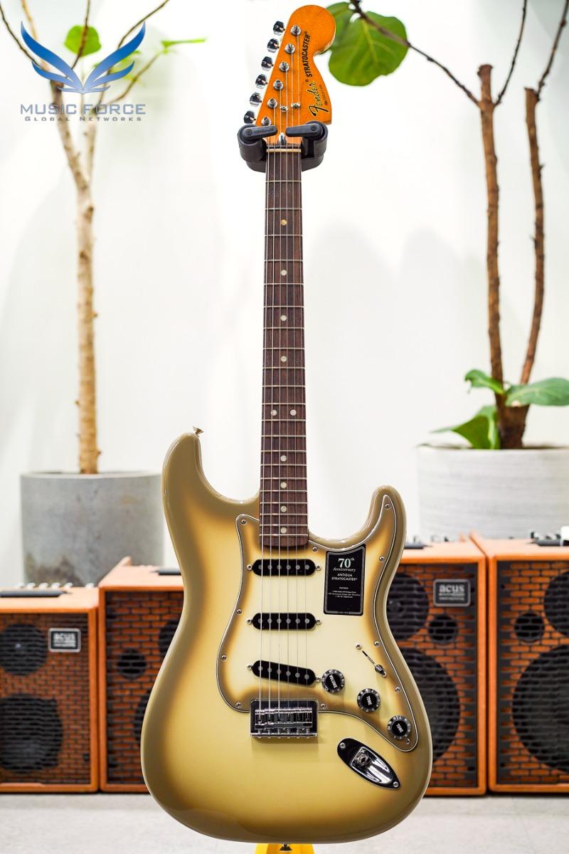Fender 70th Anniversary Mexico Vintera II Series Stratocaster SSS-Antigua w/Rosewood FB (신품) - SM241109