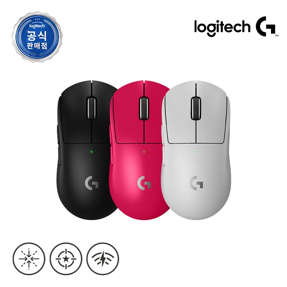 로지텍코리아 로지텍 G PRO X SUPERLIGHT 2 지슈라2 지프로 슈퍼라이트2 무선 게이밍 프로게이머 FPS 배그 롤 서든 커스텀 안정적인 그립감 가벼운 손목이편한 마우스