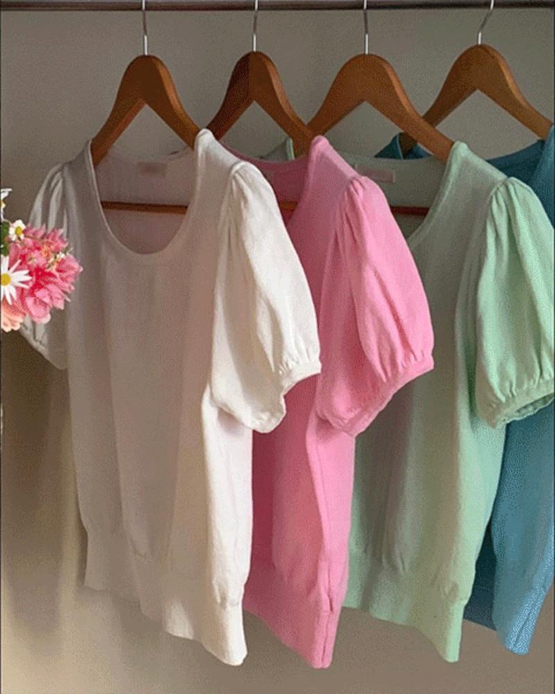 썸머 버디 퍼프 니트 (4 color)