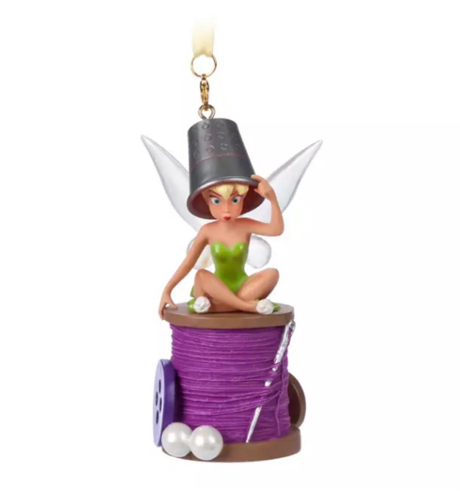 2022 디즈니 피터팬 팅커벨 라이트 업 오너먼트 Tinker Bell Light-Up Living Magic Sketchbook Ornament  Peter Pan