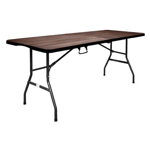 아웃도어포레스트 다용도 브로몰딩 반접이식 테이블 1800 - 야외테이블 | 쿠팡