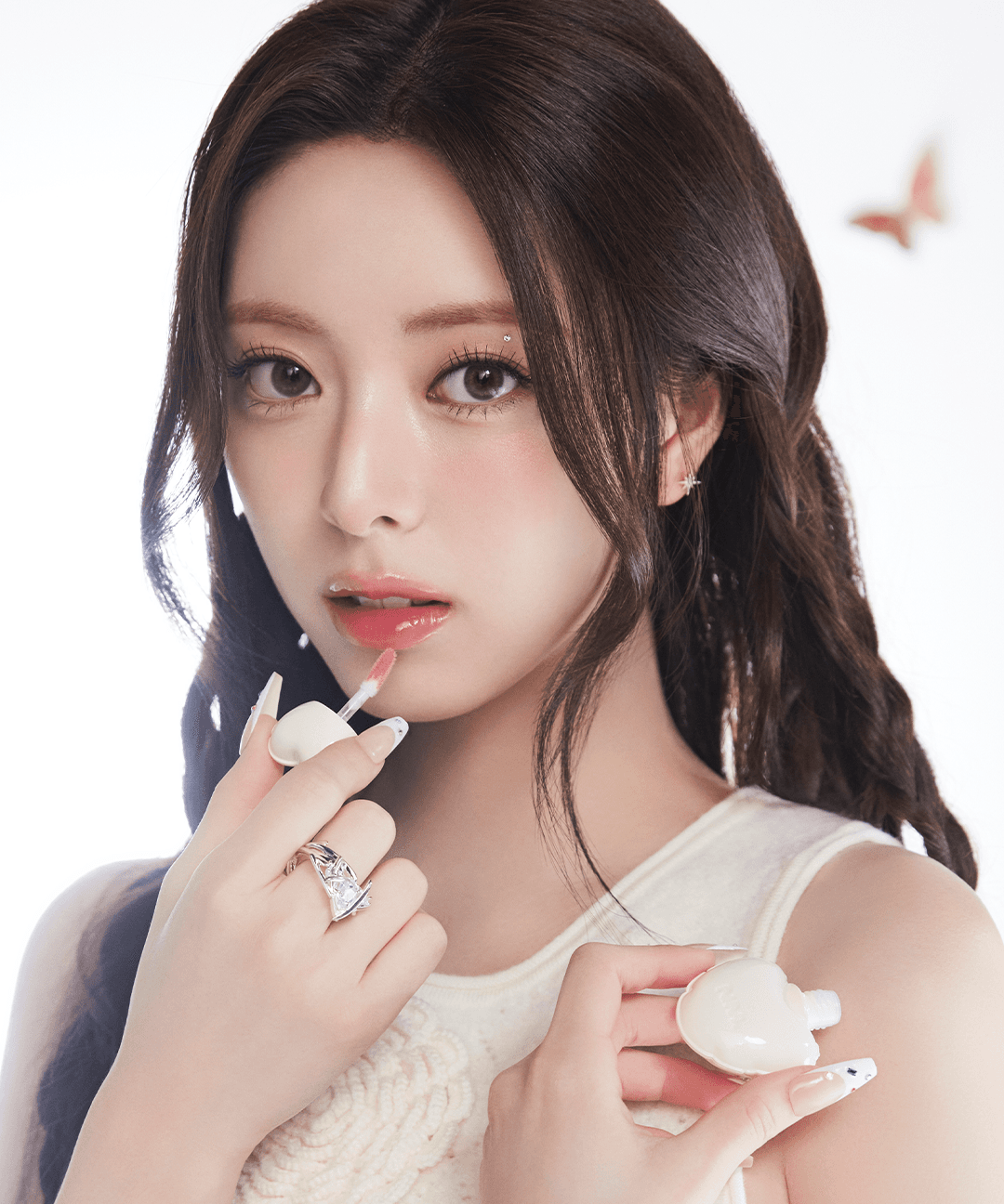 네이밍 [청초윤슬광💞] 글로이 하트 립 틴트