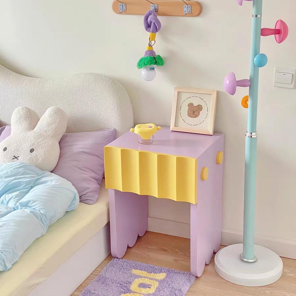 마카롱 컬러 서랍협탁 소파 틈새 미니 협탁 2color