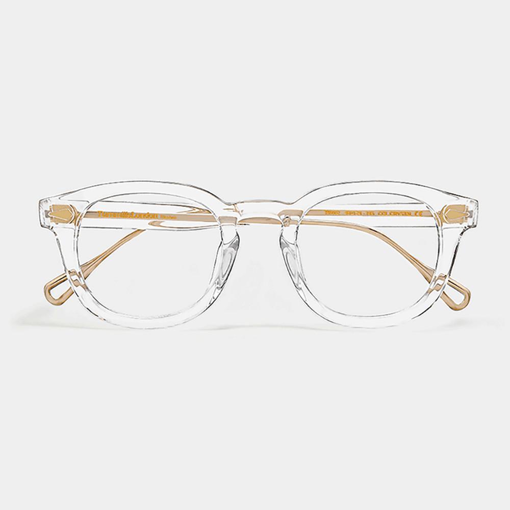 턴밀스런던 TM002 클립온 투명 티타늄 뿔테 여자 남자 안경