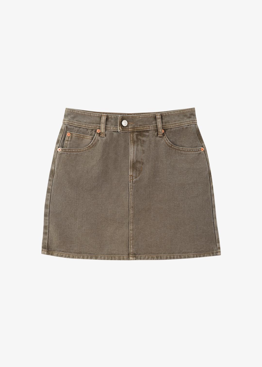 [CHA JUNG WON x GROVE] 22F/W POLE DENIM SKIRT [2COLOR]