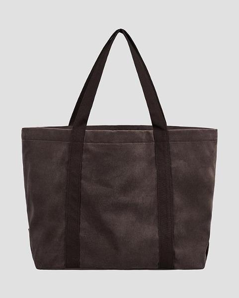 [APOPHENIAN] VELVET TOTE BAG (BROWN)