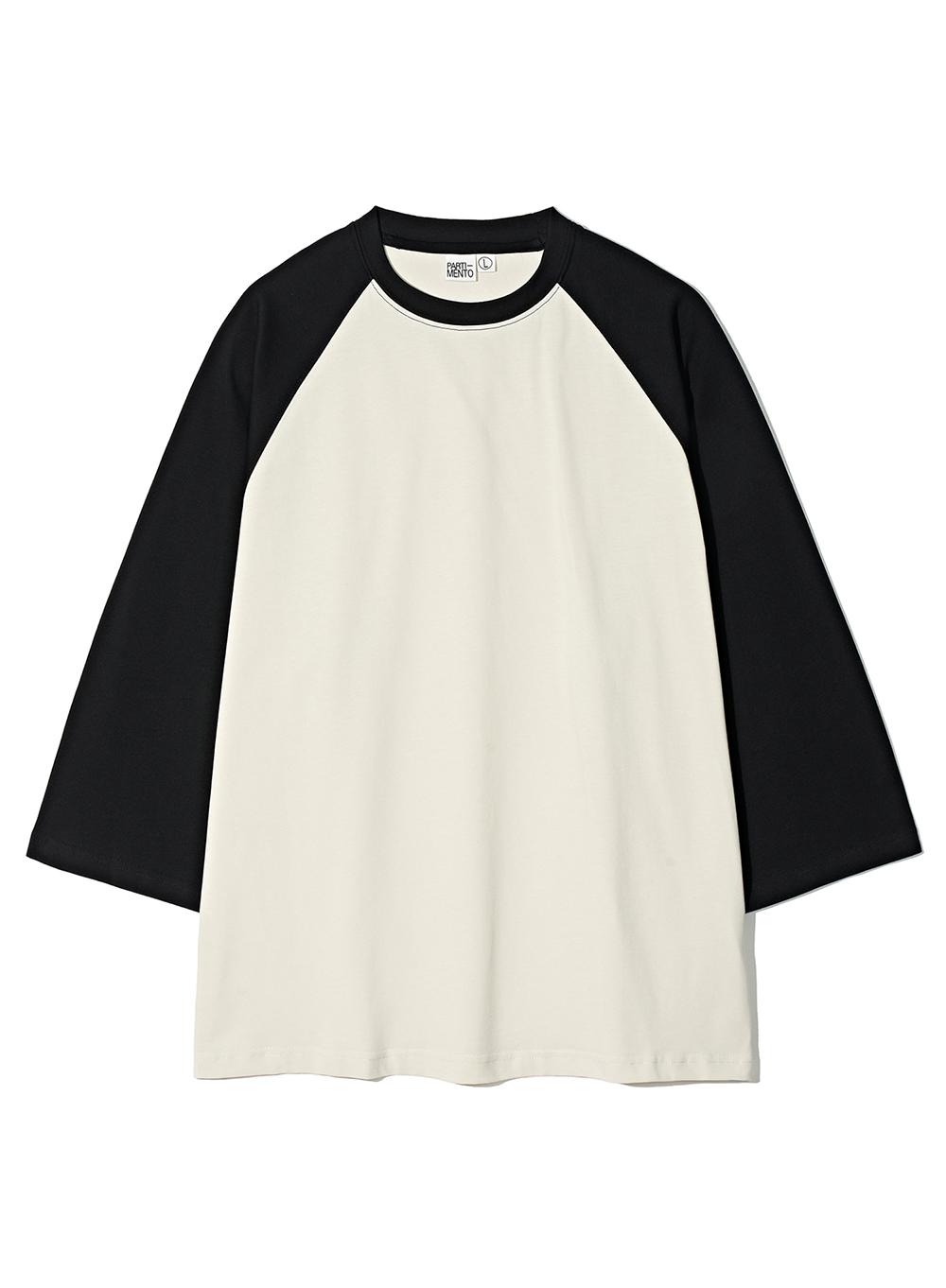 Raglan Medium Sleeve_Black