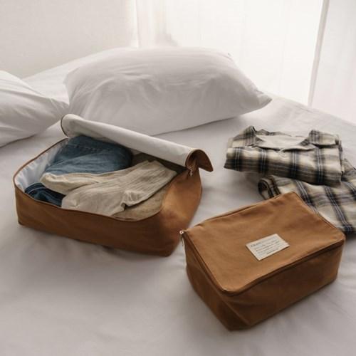 케이블랑 사각 방수 파우치 (2colors)