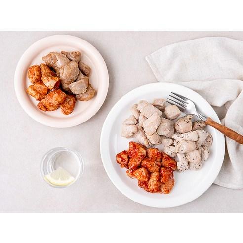 한끼통살 그릴드 닭가슴살 100g x 5종 x 2p 세트 (냉동), 1세트