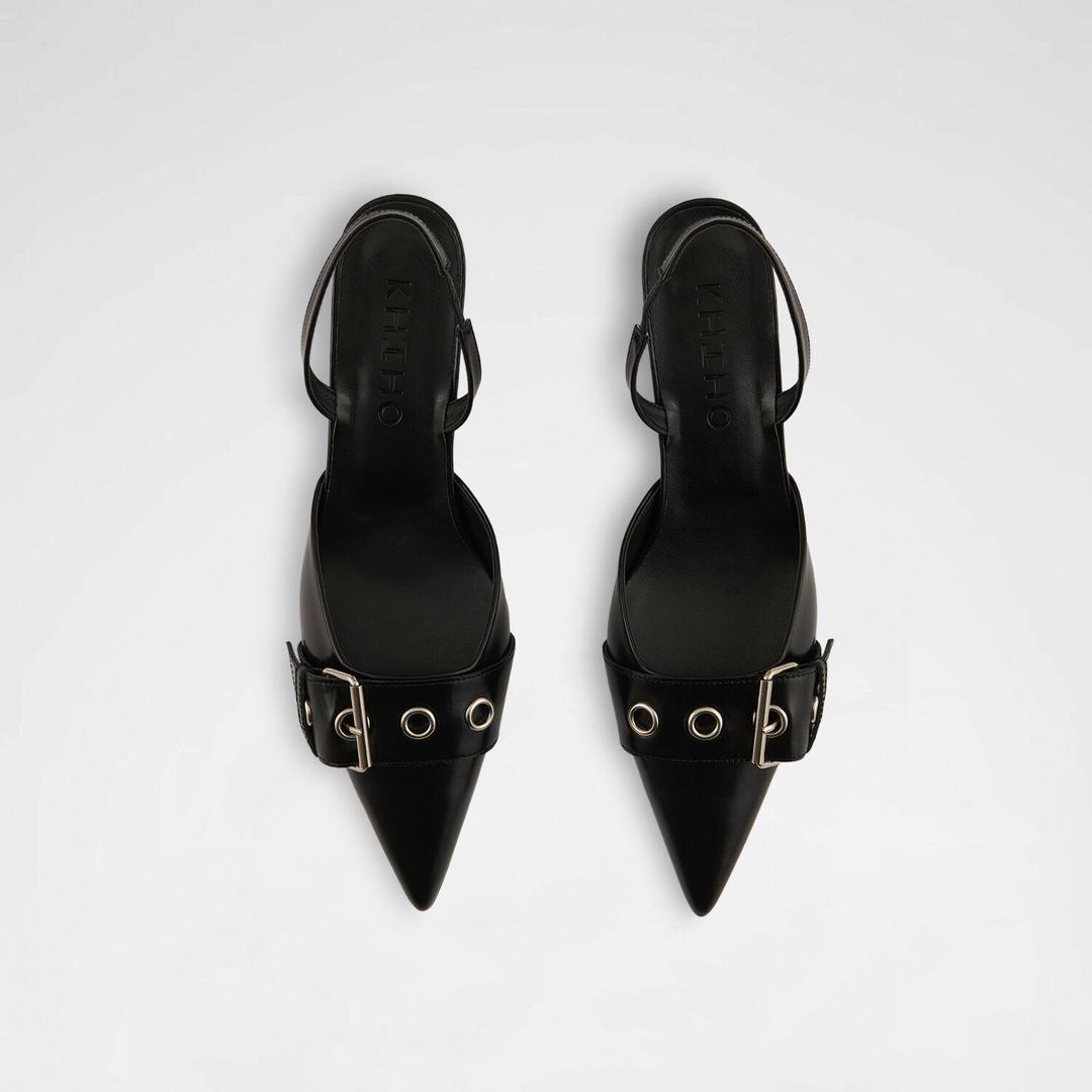 K23-SH005 / POINTED BUCKLE SLINGBACK