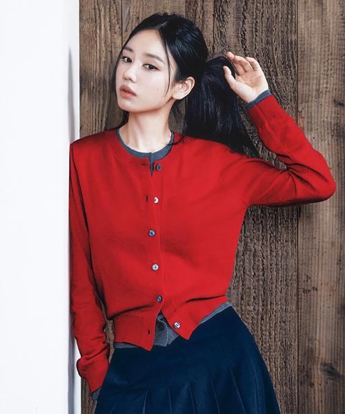 25FW 캐시미어 레이어드 가디건