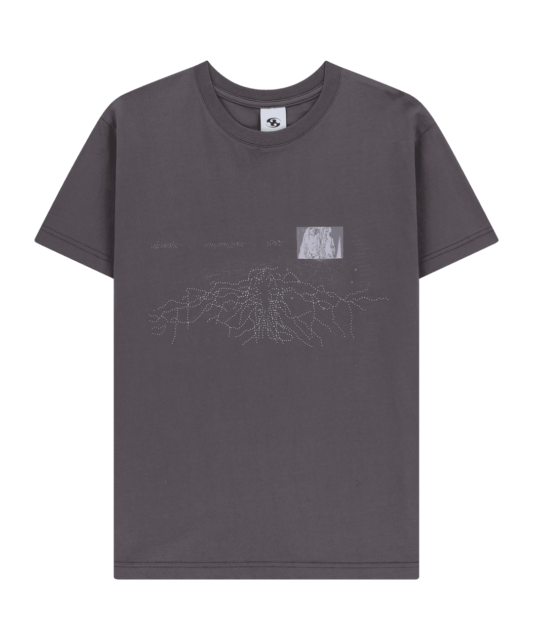 ORGAN SYSTEM T-SHIRT [RED BEAN]