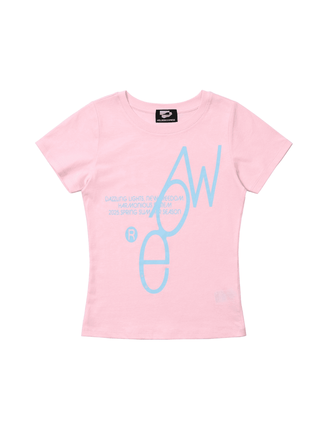 Light WBE Tee Pale Pink