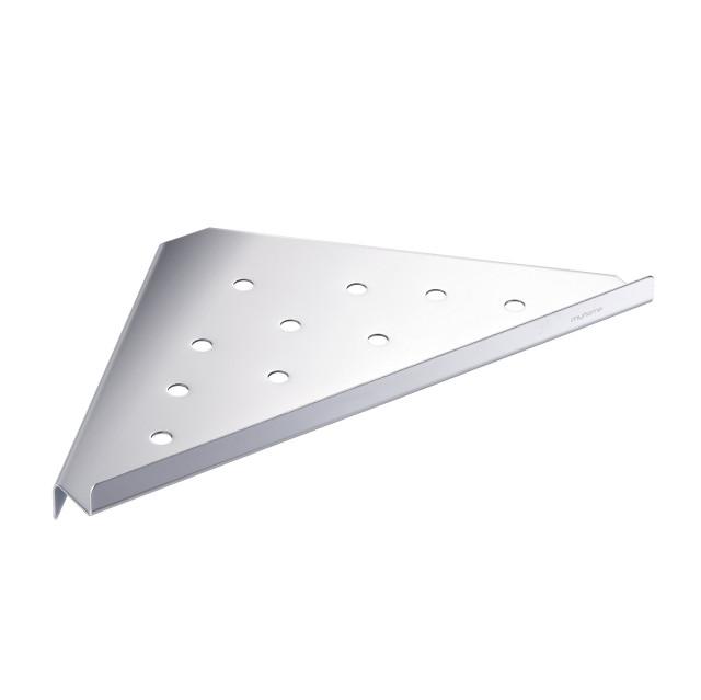 SUS304 스테인레스 욕실 코너선반 250X250 4종 (크롬, 블랙, 골드, 니켈사틴)