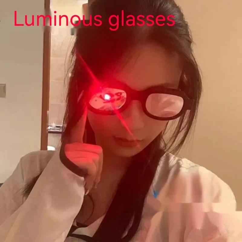 발광 LED 적목 효과 놀이 트릭, 재미있는 선글라스, 생일 크리스마스 파티, 어린이 선물, 신제품