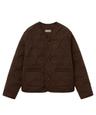 BLOSSOM QUILTING JACKET brown