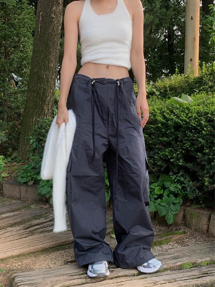 String cargo easy pants (2colors)(카고팬츠)