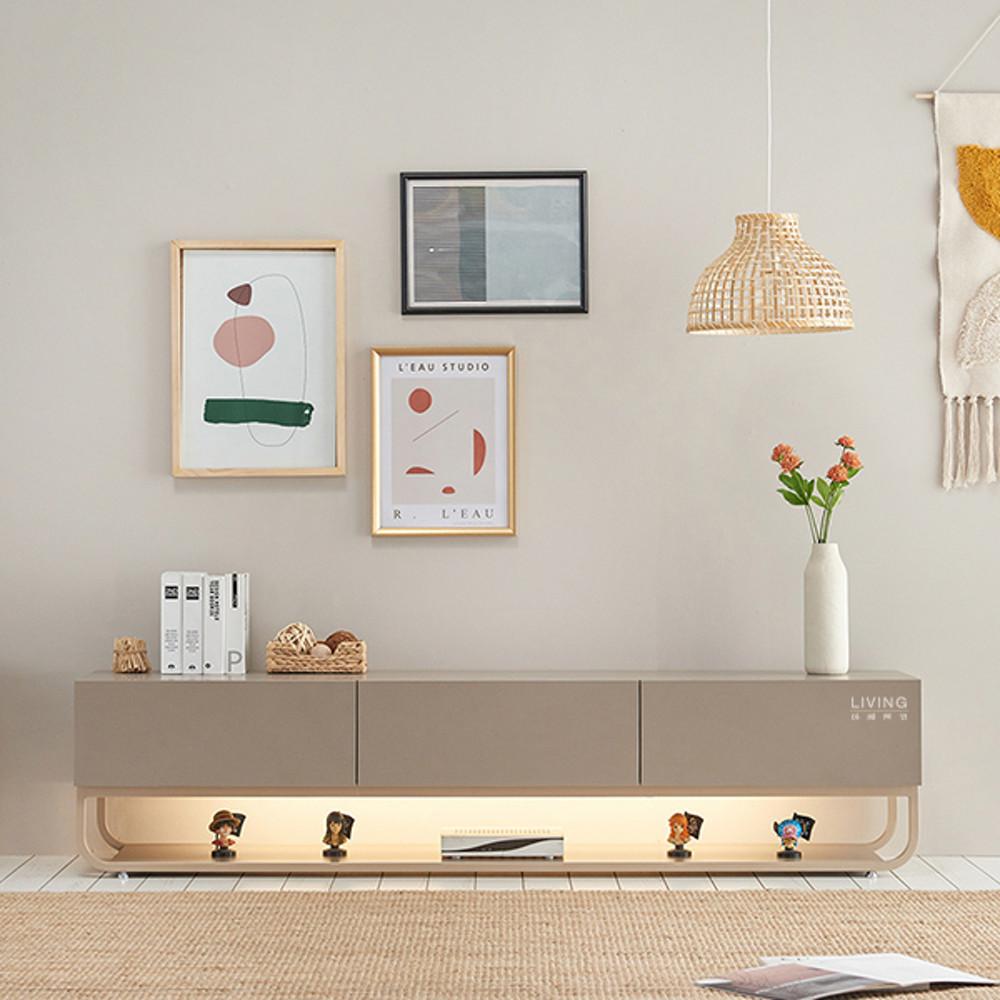 마레앤코 올레드 LED 1800 거실장 티비다이 2colors