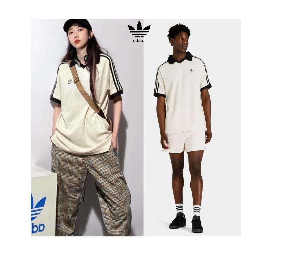 아디다스 아디컬러 클래식 와플 Q2 폴로 반팔티셔츠 HA9311