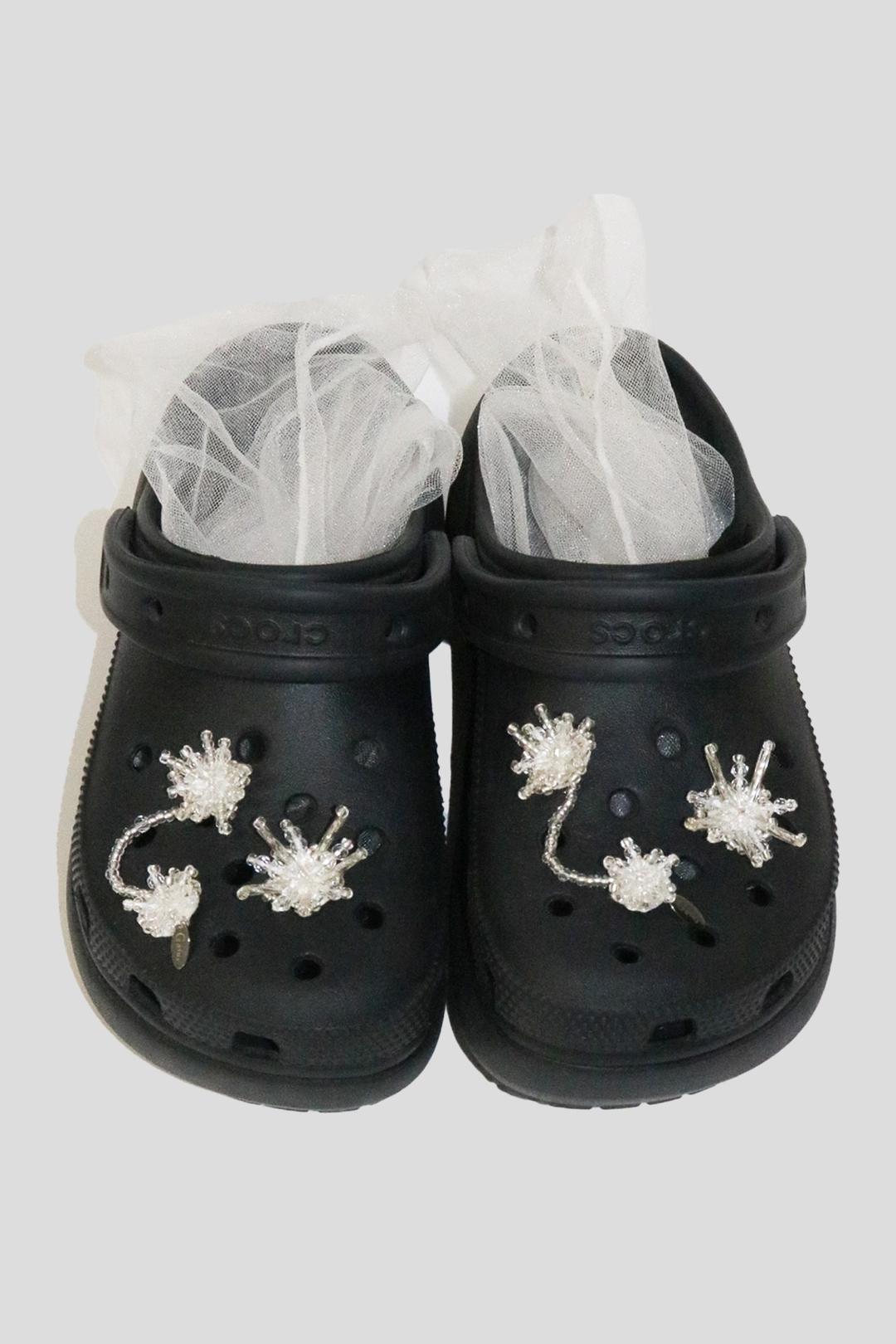 [snow shoe charm] no. 4 눈꽃 (silver)