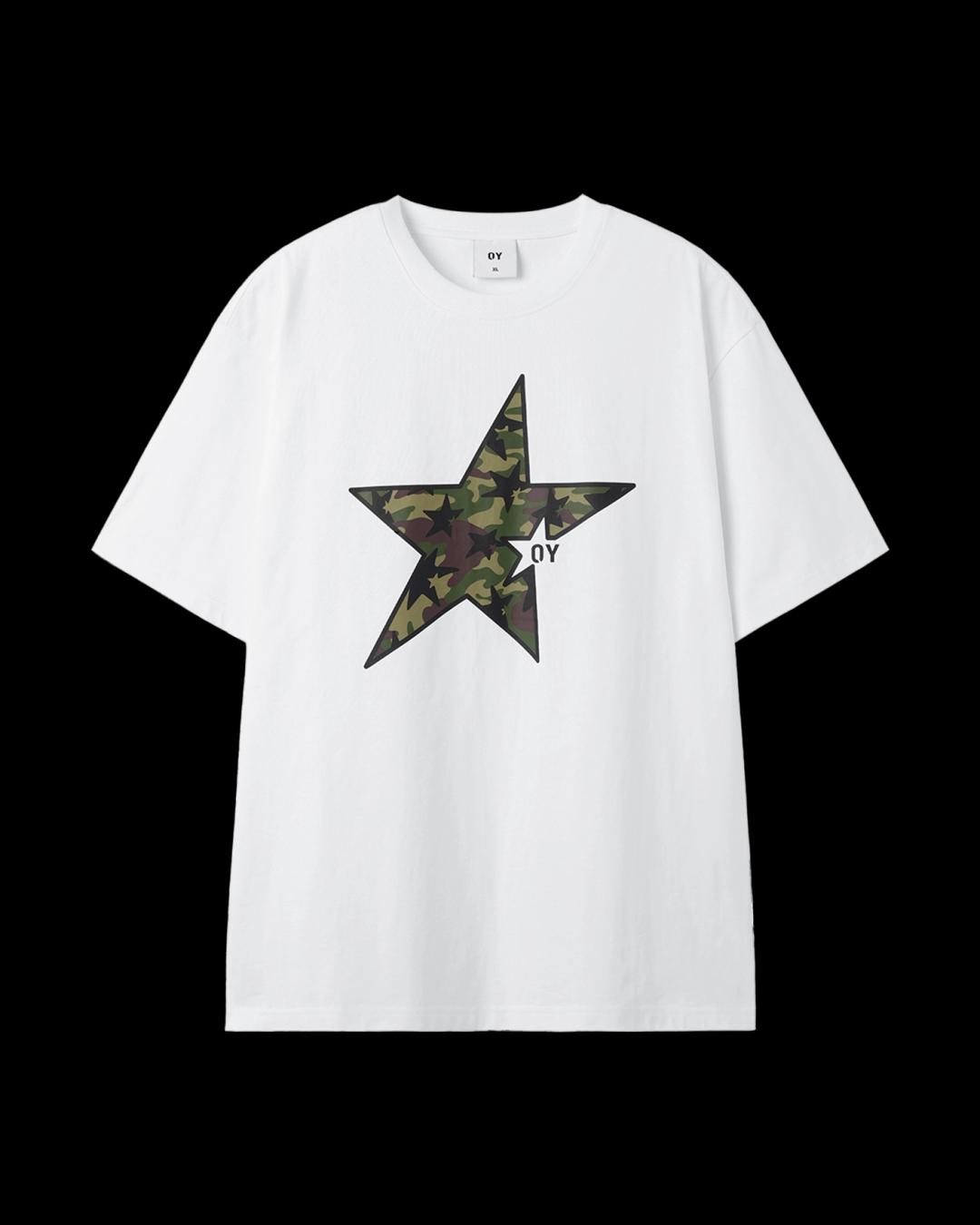 OY CAMO STAR TEE