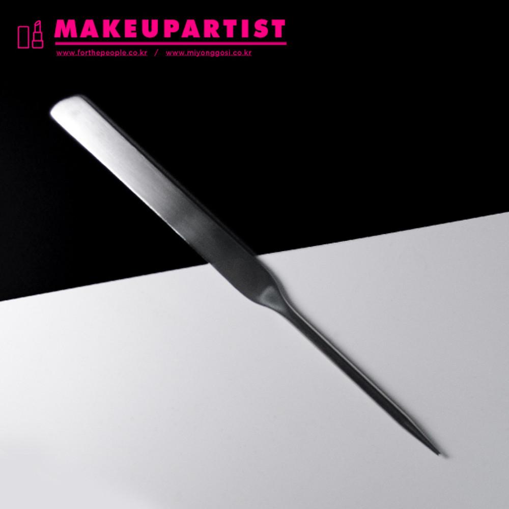 (포더피플) 스텐 스파츌라/스틸 스파츌라/메이크업 스파츌라