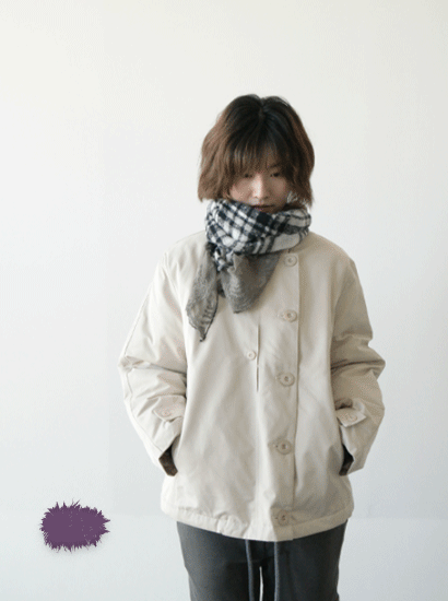 에프터먼데이 하이 코트 패디드 점퍼 (2c)