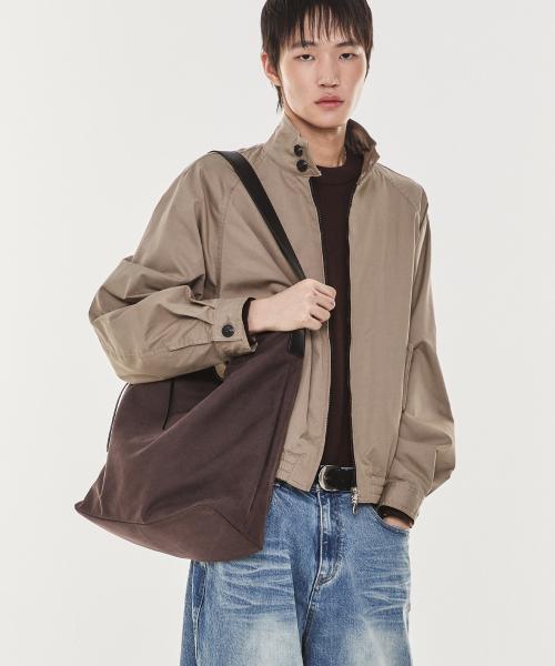 VINTAGE MESSENGER BAG (WASHED BROWN)