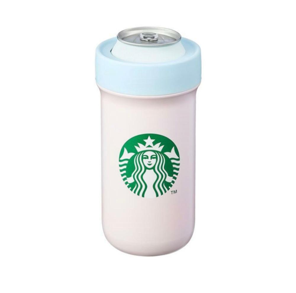 [스타벅스 정품]  23 SS 서머 하이드아웃 캔 홀더 콜드컵 473ml