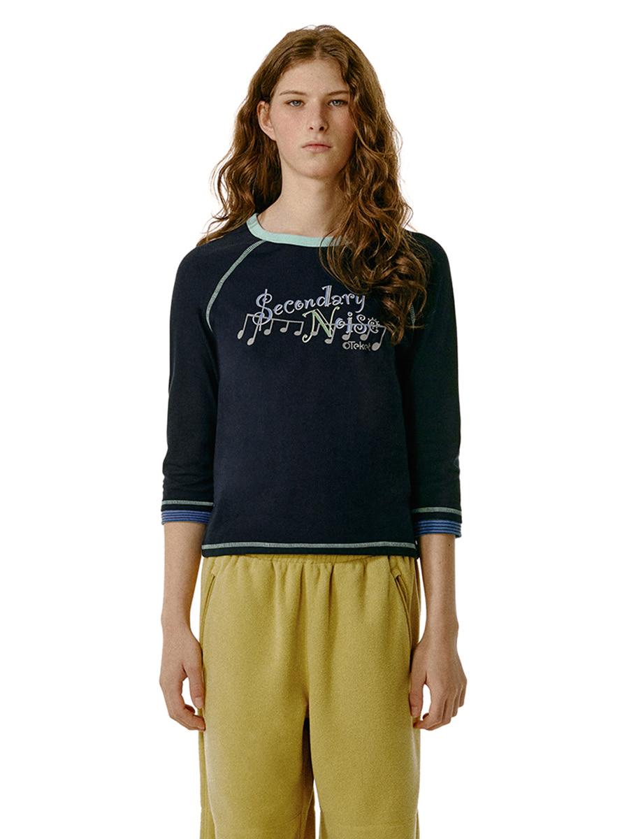 Flow Note L/S Tee Navy