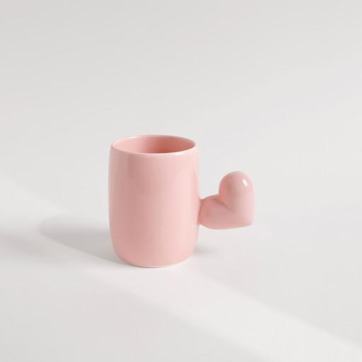 츄비 하트컵(베이비핑크)