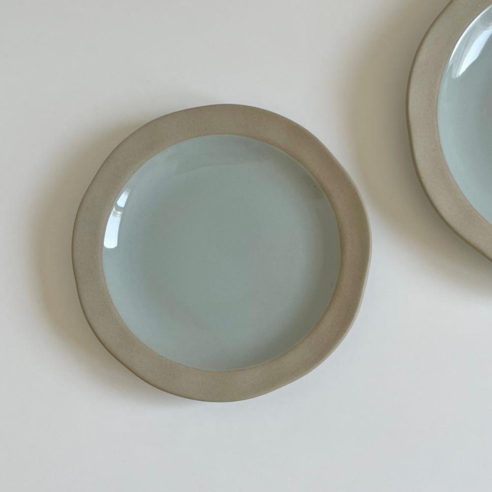 cotton candy plate 코튼캔디 원형 플레이트 2 size