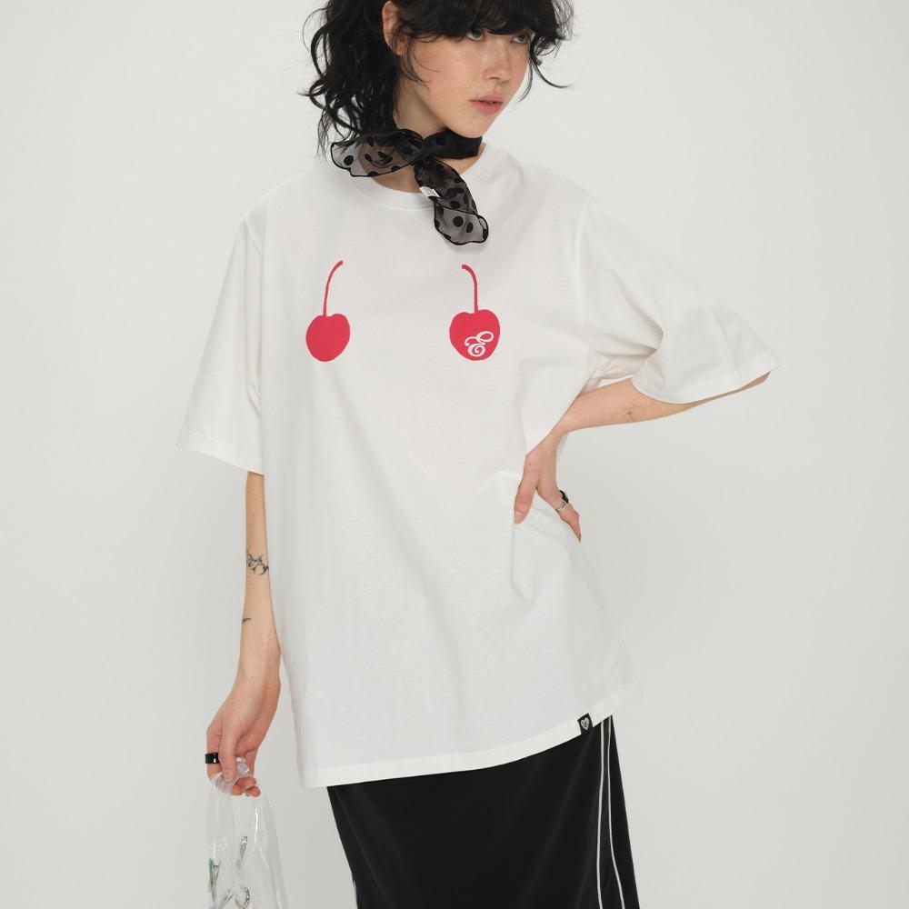 (예약/30일 출고)GRAPHIC T-SHIRTS (CHERRY)