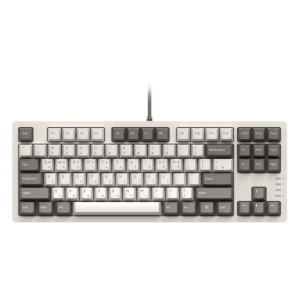 [ 한정 수량 특가이벤트 ] 앱코 AN06F TKL PBT키캡 특주축 게이밍 기계식 키보드 넌클릭
